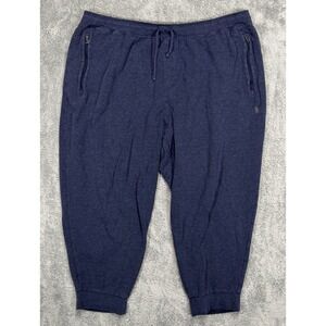 Polo Ralph Lauren Sweatpants Mens 3XB 26" Blue Fleece Jogger Pony Cotton Blend‎